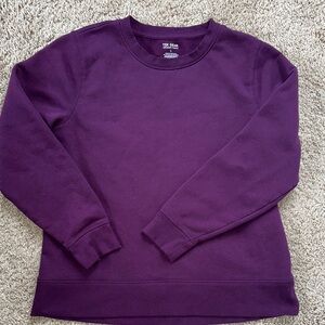 Tek Gear Women's Deep Plum Sweatshirt